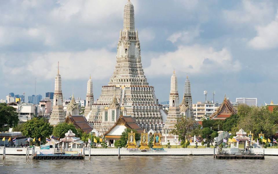 Wat Arun on the Chao Phraya River, Bangkok